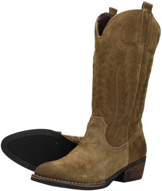 Sub55 Western boots Kuit Laarzen middel bruin - Foto 5
