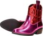 Sub55 Western laarsjes Enkellaarsjes Roze - Thumbnail 6