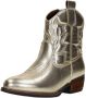 Sub55 Western laarsjes Enkellaarsjes goudkleur - Thumbnail 2