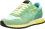Sun68 Casual Sneakers voor Dagelijks Gebruik Green Dames - Thumbnail 4