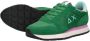 Sun68 Groene Ally Solid Nylon Sneakers voor Dames Green Dames - Thumbnail 9