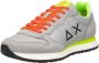 Sun68 Sneaker Tom Fluo Grigio Chiaro Heren Sneakers - Thumbnail 5