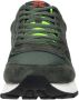 Sun68 Fluo Solid Sneaker Donkergroen Militair Green Heren - Thumbnail 7