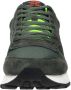 Sun68 Fluo Solid Sneaker Donkergroen Militair Green Heren - Thumbnail 11