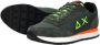 Sun68 Fluo Solid Sneaker Donkergroen Militair Green Heren - Thumbnail 12