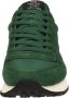 Sun68 Groene Suède Sneaker met Verwijderbare Binnenzool Green Heren - Thumbnail 13