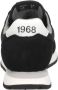 Sun68 Zwarte Sneakers Tom Solid Nylon Black Heren - Thumbnail 4