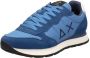 Sun68 Blauwe TOM Solid Nylon Heren Sneakers Blue Heren - Thumbnail 11