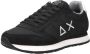 Sun68 Heren Lage sneakers Tom Solid Zwart Suède - Thumbnail 4