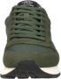 Sun68 Heren Lage sneakers Tom Solid Groen Textiel - Thumbnail 7