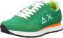 Sun68 Tom Solid Nylon Men Lage sneakers Heren Groen - Thumbnail 5