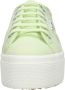 Superga 2790 Cotw Linea Veterschoenen Laag groen - Thumbnail 6