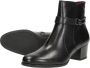 Tamaris Laarsjes Blokhak business schoen met sierband en sierstuk - Thumbnail 9