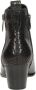 Tamaris Elegante Zwarte Dierenprint Enkellaars Black Dames - Thumbnail 8