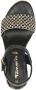 Tamaris Vegan Sleehak Sandalette met Geweven Bandje Black - Thumbnail 7