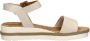 Tamaris Beige Comfort Sandaal met Gesloten Hak Beige Dames - Thumbnail 12