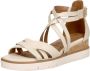 Tamaris Beige Comfort Sandaal met Gesloten Hak Beige - Thumbnail 3