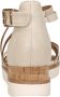 Tamaris Beige Comfort Sandaal met Gesloten Hak Beige - Thumbnail 4