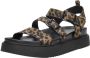 Tamaris Sandalen Plat Sandalen Plat Beige - Thumbnail 5