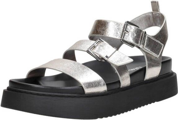 tamaris Sandalen Plat Zilver