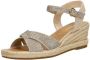 Tamaris Slippers plateau zomerschoen pantoffels in monochrome look - Thumbnail 12