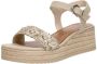 Tamaris Sandalen Touwzool Sandalen Touwzool Beige - Thumbnail 9
