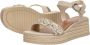 Tamaris Sandalen Touwzool Sandalen Touwzool Beige - Thumbnail 13