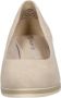 Tamaris Pumps met sleehak beige Leer Dames - Thumbnail 10