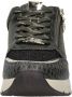 Tamaris Sneakers met sleehak vrijetijdsschoen lage schoen veterschoen met trendy metallic-details - Thumbnail 13
