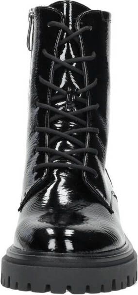 tamaris Veterschoenen Hoog Zwartlak