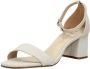 Tango | Brooklynn 15 a off white nubuck mule ankle strap covered heel sole - Thumbnail 4
