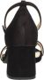 Tango | Brooklynn 15 e black nubuck mule ankle strap covered heel sole - Thumbnail 5