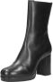 Tango | Nadine 5 h black leather boot covered heel - Thumbnail 4