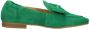 Tango Shoes Tango Nicolette 9d Green Kid Suede Loafer Dames loafer loafers Groene schoenen Groene loafer - Thumbnail 6