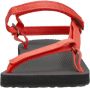Teva ORIGINAL UNIVERSAL SLIM Dames Sandalen Zwart Rood - Thumbnail 12
