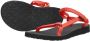 Teva ORIGINAL UNIVERSAL SLIM Dames Sandalen Zwart Rood - Thumbnail 13
