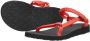 Teva ORIGINAL UNIVERSAL SLIM Dames Sandalen Zwart Rood - Thumbnail 12