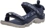 Teva K TANZA HYDRO CAMO TOTAL ECLIPSE Jongens Sandalen Blauw - Thumbnail 5