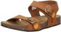 Timberland Castle Island 2 Strap Kindersandalen Bruin Jongen - Thumbnail 2