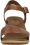 Timberland Laguna Shore sandalen met hak bruin - Thumbnail 8