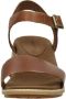 Timberland Laguna Shore sandalen met hak bruin - Thumbnail 7