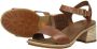 Timberland Laguna Shore sandalen met hak bruin - Thumbnail 8