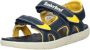 Timberland Perkins Row 2-Strap Black Yellow Sandalen - Thumbnail 2