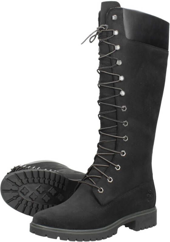 Timberland Leather Dames Boot Prem 14 Inch 08167R Black - Foto 10