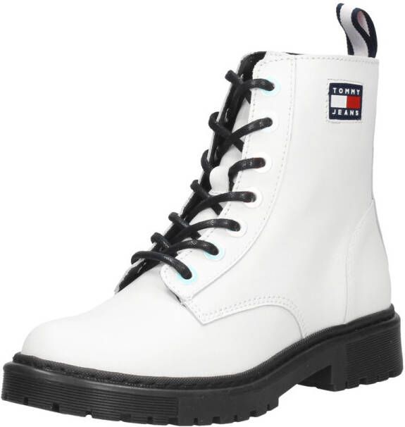 Tommy Hilfiger Iridescent Eyelets Flat Boot