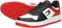 Tommy Hilfiger Witte Leren Sneaker met Platte Zool Multicolor Heren - Thumbnail 15