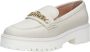 Tommy Hilfiger TH Chain Chunky Loafer Moccasin gebroken wit - Thumbnail 3
