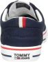 Tommy Hilfiger Donkerblauwe Casual Veterschoenen Tommy Jeans - Thumbnail 6