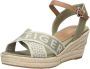 Tommy Hilfiger FW0FW06297 Tommy Webbing Low Wedge Sandal Q1 - Thumbnail 8