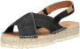 Toni Pons Elvira espadrilles zwart Dames - Thumbnail 3